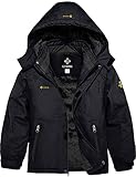 GEMYSE Veste de Ski Enfant Garçon Blouson Hiver Chaud