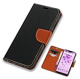 Cuir Premium Coque pour Wiko View 2 Go, Coque Cover