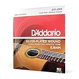 D'Addario EJ84M Cordes pour guitare acoustique jazz