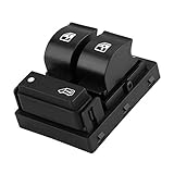 Qiilu Interrupteur de fenêtre de voiture, bouton de