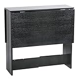 Table d'appoint avec Ailes Pliantes, Table à Manger