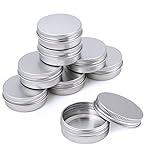 KBNIAN 30Pcs 30ml Pot en Aluminium avec Couvercle Boîtes