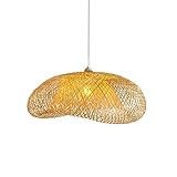 BarcelonaLed Lampe de plafond en osier naturel vintage