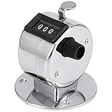 Janasiba Compteur manuel numérique à fond rond avec