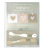 Coeurs: Broderie traditionnelle et au point de croix