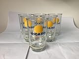 RICARD Nouveau Lot de 6 Verres à Neuf Superbe