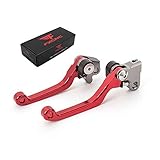 FXCNC CNC Aluminum Dirt Bike Pivot Brake Clutch Levers