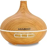 MIABOO Diffuseur Huiles Essentielles 300ml,Humidificateur