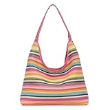 7VSTOHS Sac à Bandoulière en Paille pour les Femmes,