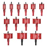 Flintronic Scie Cloche Bi-métal, Coffret de Trépan