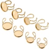 Beebeecraft 1 boîte 8 pièces Anneaux Composants en