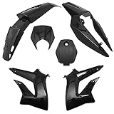 Kit carenages Derbi Senda DRD Xtreme 2011-2015 (Noir)