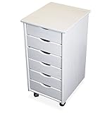 KMH®, Caisson de Bureau à roulettes avec 6 tiroirs