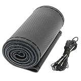 Sumex Couvre Volant Noir Cuir A Lacet Noir 37-39 CM