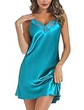 Marvmys Nuisette Femme Sexy Chemise de Nuit Court Dentelle