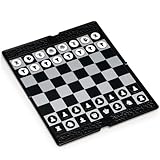Yellow Mountain Imports Jeu d'échecs de Poche Pliable