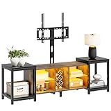 YITAHOME 104-174CM cm Extensible Meuble TV de Support