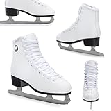 ATTABO Patins Artistiques pour Femmes Lame en Acier