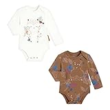 Petit Béguin - Lot de 2 Bodies Manches Longues bébé