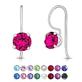 DTPsilver - Boucles d'oreilles à Crochet en Argent