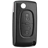 OGGIPRO 2 Boutons Coque Clé Compatible CE0523 clé à