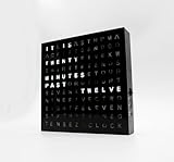 Mad Monkey Word Clock - Horloge Murale Moderne - Horloge