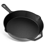 YASHE Grande Poêle Plate en Fonte 30 cm, Répartition