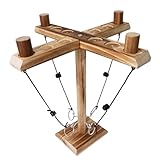 Jeu de Lancer d'anneaux pour Adultes 4 Joueurs ZAKVOP