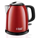 Russell Hobbs Bouilloire Compacte 1L, Ebullition Rapide,