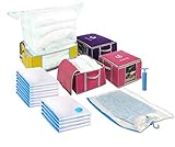 VOUNOT Lot de 22 Sacs de Rangement Sous vide 17 Sacs