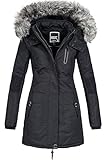 Geographical Norway - Parka Femme Coracle Noir-Taille