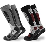 Occulto CHAUSSETTE de SKI pour HOMME (2 Paires), CHAUSSETTES
