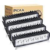 PICAA Led Phare 4PCS 6'' 18W Projecteur Phare de Travail