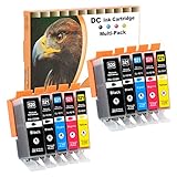 D&C 10x Cartouches d'encre compatibles pour Canon PGI-520