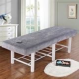 Highdi Housse Table Massage avec Trou, Velours de Cristal