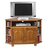 ACTUAL DIFFUSION Meuble TV d'angle 42 Pouces Chêne