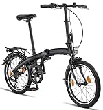 Licorne Bike Phoenix Vélo pliable 2D 20" en aluminium