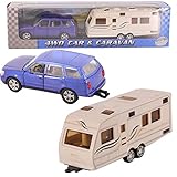 D.A.Y. Republic Jouet pour voiture et caravane en métal