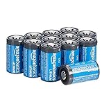 Amazon Basics Piles lithium CR2 3 V, Lot de 12