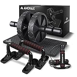 Amonax kit musculation homme fitness material (roue