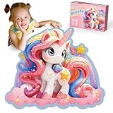 Kiztoys Puzzle de Sol Licorne pour Filles - 45 pièces