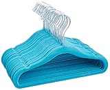 Amazon Basics Lot de 30 cintres en velours pour enfant