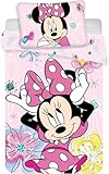 Parure de lit pour Enfant Minnie Mouse Papillon Rose
