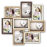 Zep TY087 Montreaux Cadre Photo Multivues Bois Brun/Ivoire/Naturel