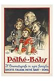 Herbé ™ PUBLICITé PROJECTEUR PATHé Baby-Poster/Reproduction