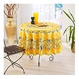 Promo Linge Nappe Provençale Ronde Anti-Tâche 180cm