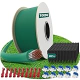 HAUSPROFI Cable Robot Tondeuse 100M + 200 Piquets +