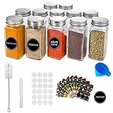 RUBY pots à épices bocaux epices pots rangement,12