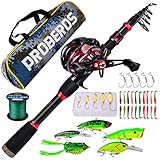 Ensemble Canne à pêche et Moulinet, Canne télescopique