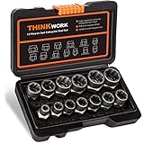 THINKWORK Ensemble d'extracteurs d'écrous endommagés